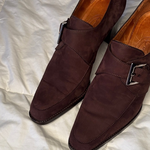 Faconnable Dark Brown Women's Heels - Picture 6 of 6